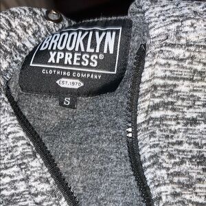 Gray young men hoodie